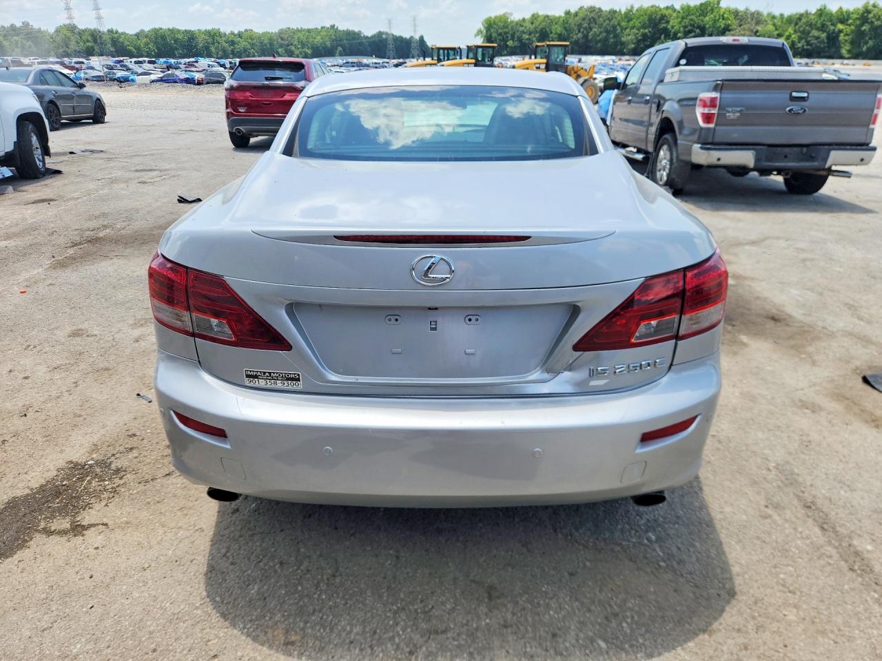 2011 Lexus Is 250 Silver vin: JTHFF2C28B2515206