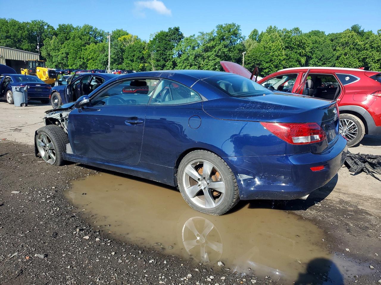 2011 Lexus Is 250 Blue vin: JTHFF2C28B2520082
