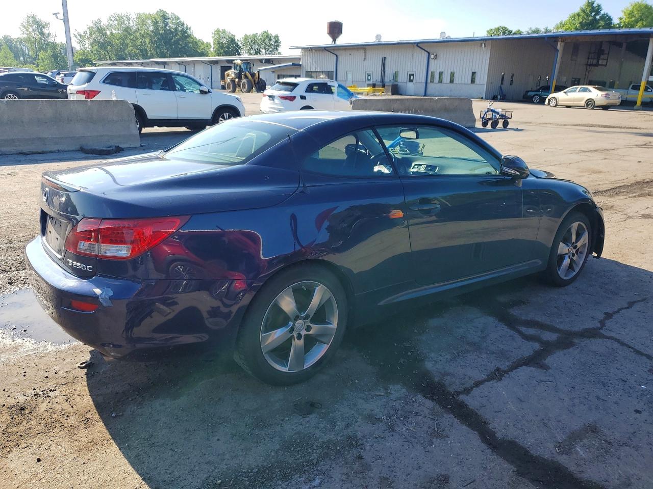 2011 Lexus Is 250 Blue vin: JTHFF2C28B2520082