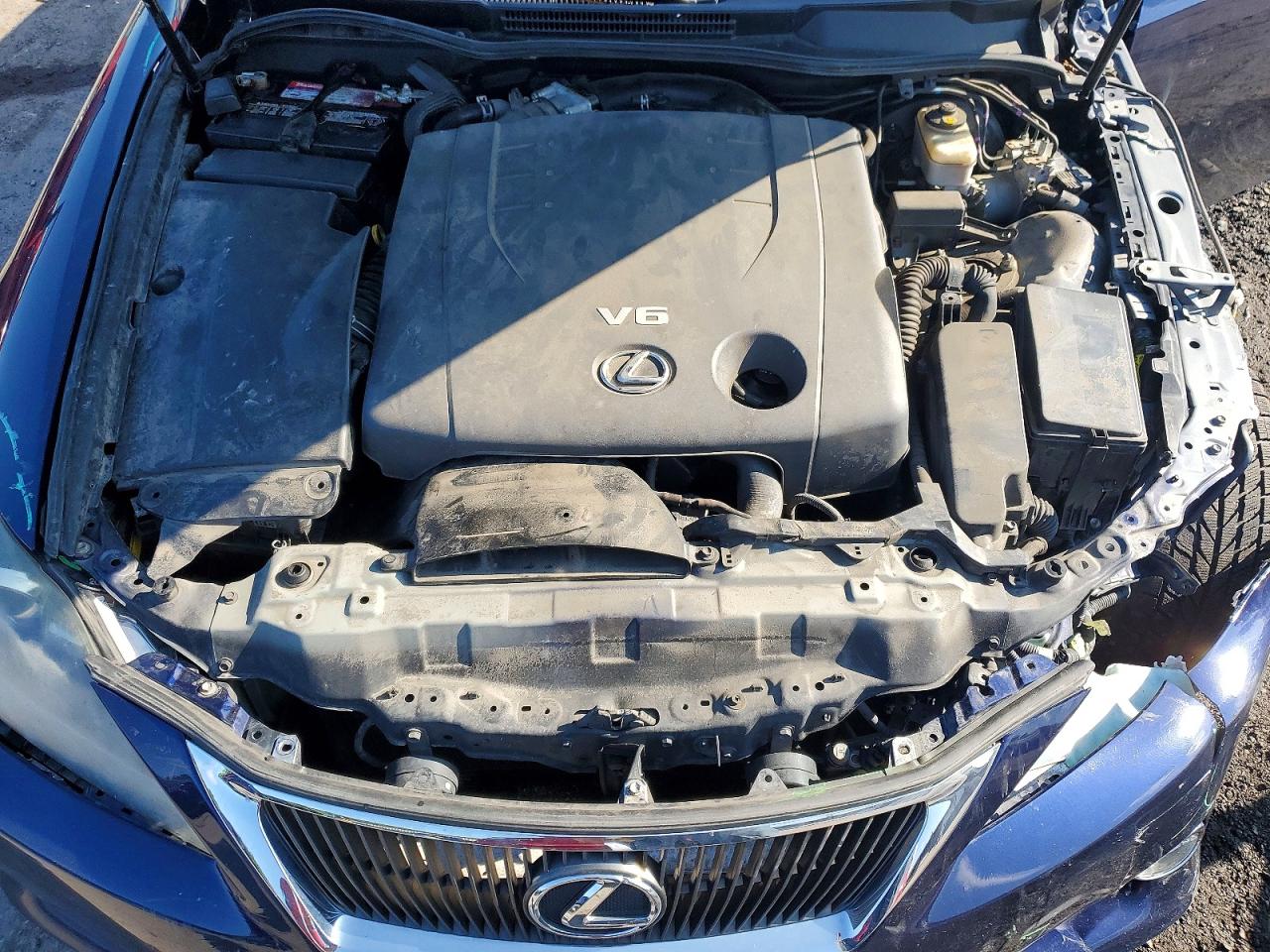 2011 Lexus Is 250 Blue vin: JTHFF2C28B2520082
