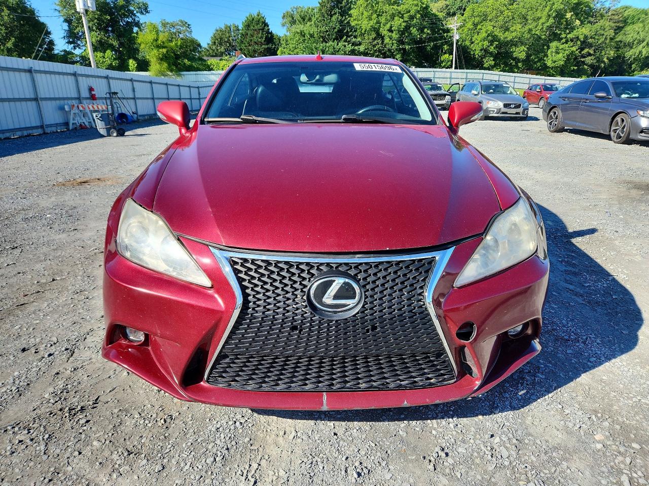 2011 Lexus Is 250 Burgundy vin: JTHFF2C28B2520177
