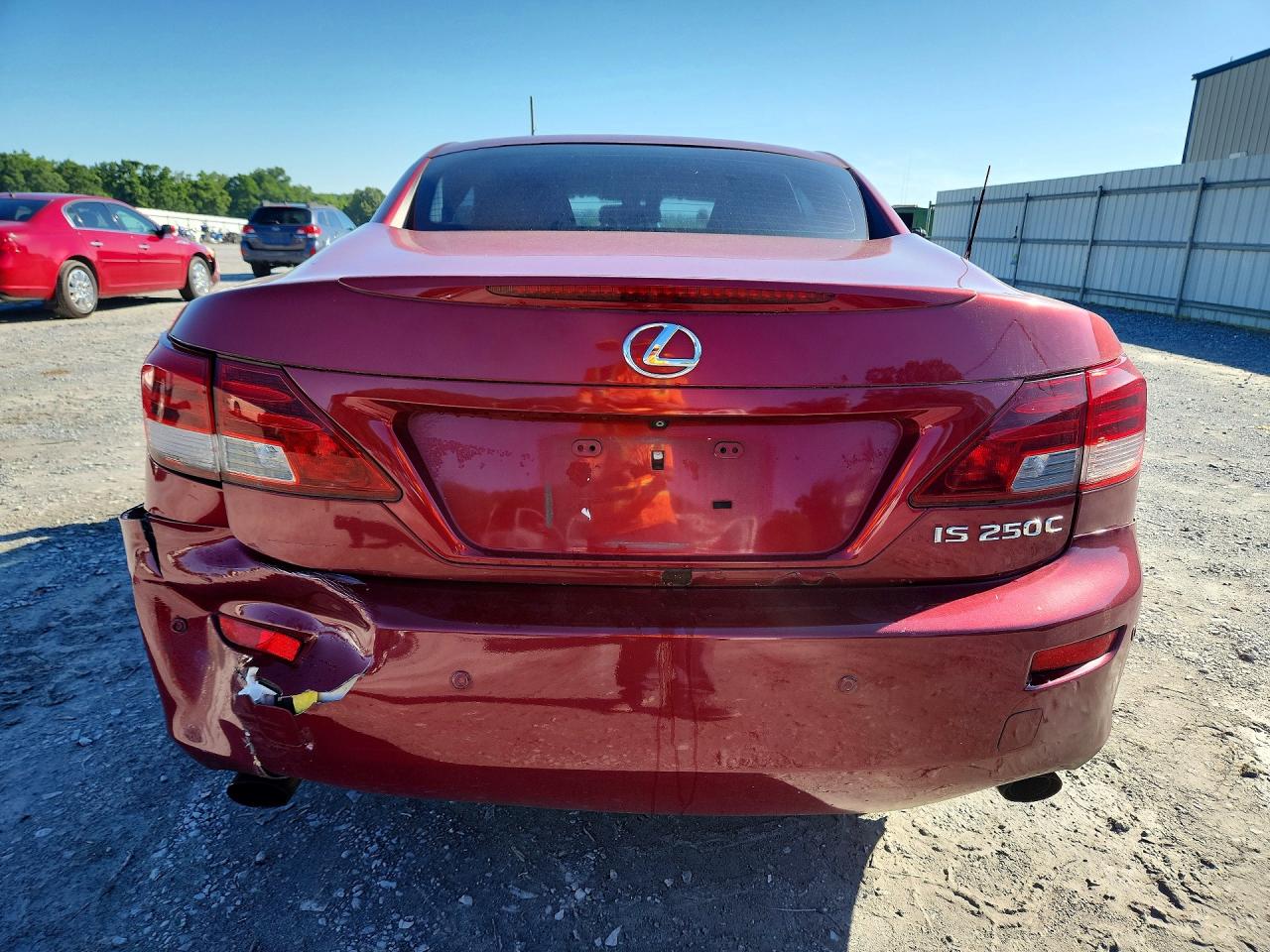2011 Lexus Is 250 Burgundy vin: JTHFF2C28B2520177