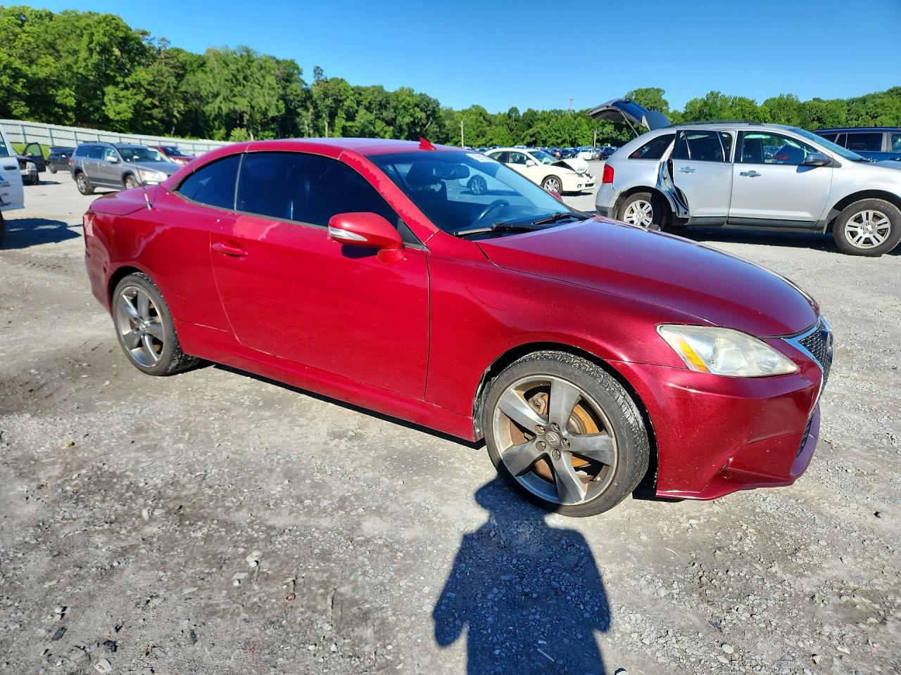 2011 Lexus Is 250 Burgundy vin: JTHFF2C28B2520177