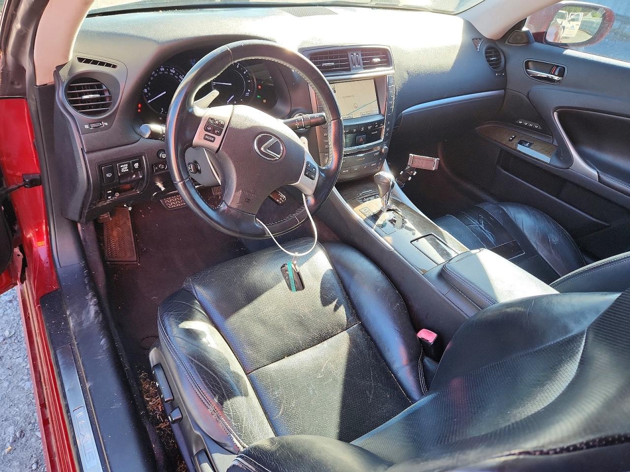 2011 Lexus Is 250 Burgundy vin: JTHFF2C28B2520177