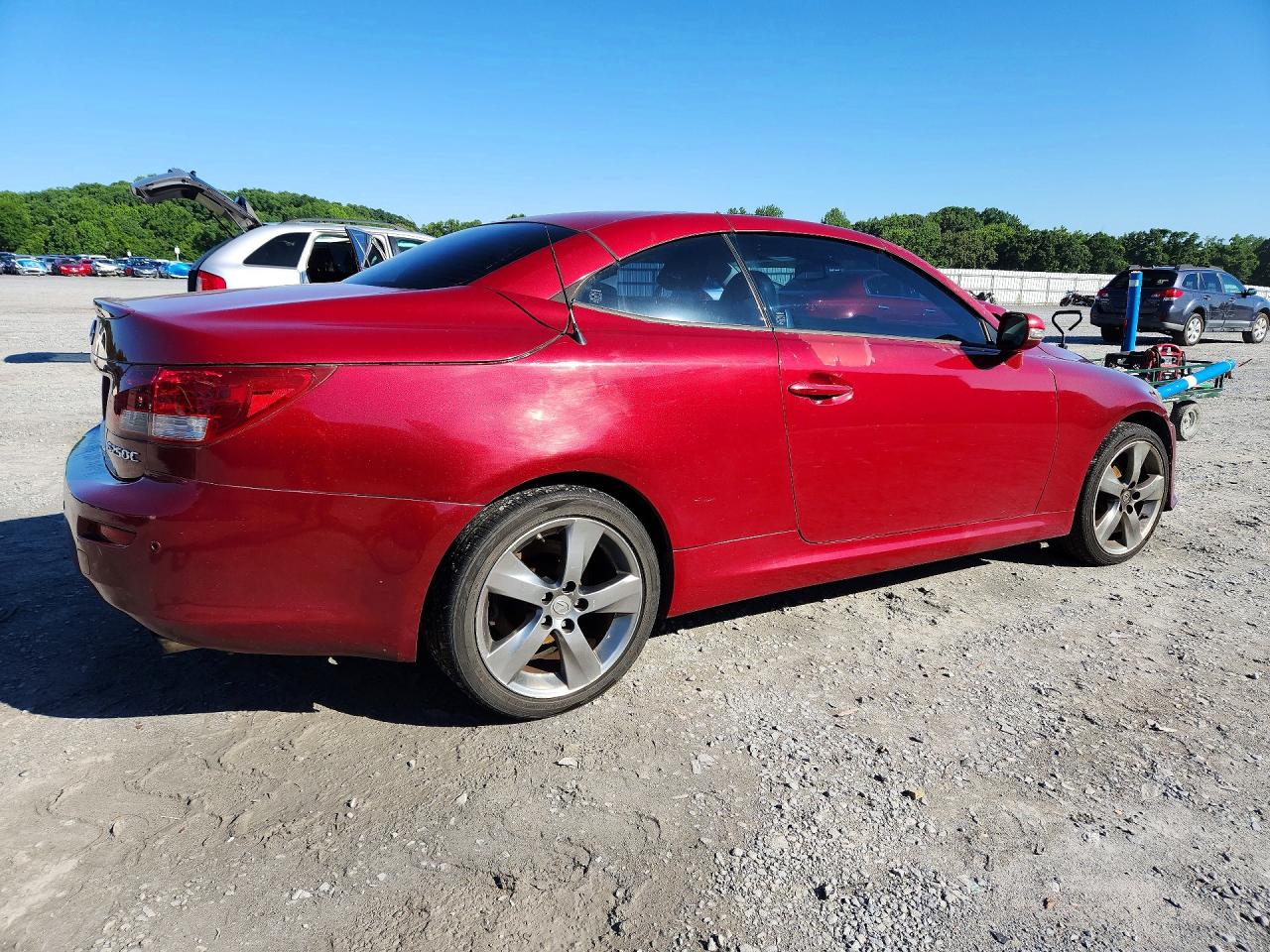 2011 Lexus Is 250 Burgundy vin: JTHFF2C28B2520177