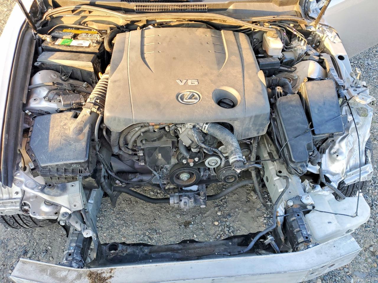 2010 Lexus Is 250c Base Silver vin: JTHFF2C28B2520647