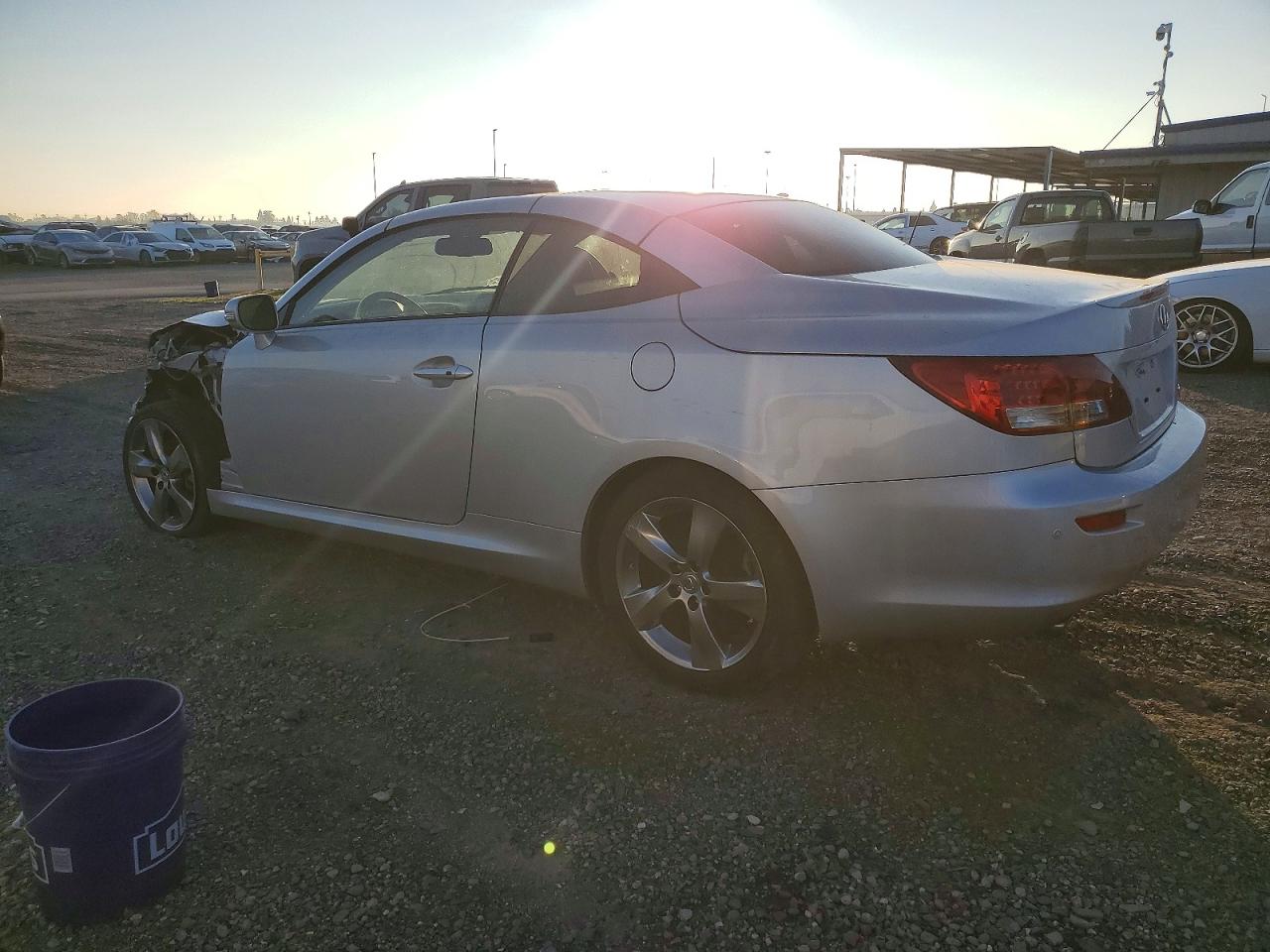 2010 Lexus Is 250c Base Silver vin: JTHFF2C28B2520647