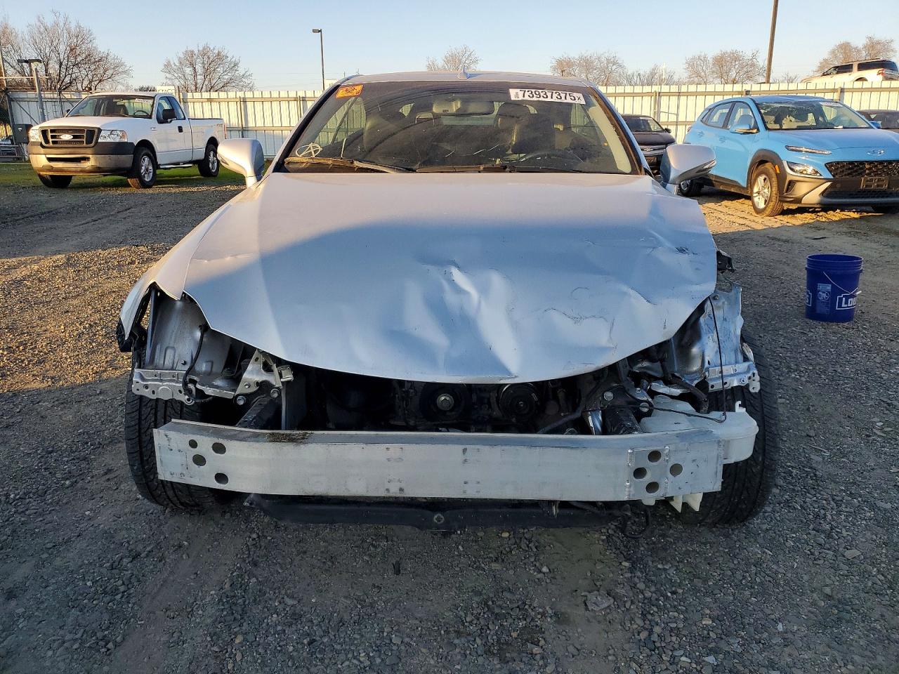 2010 Lexus Is 250c Base Silver vin: JTHFF2C28B2520647