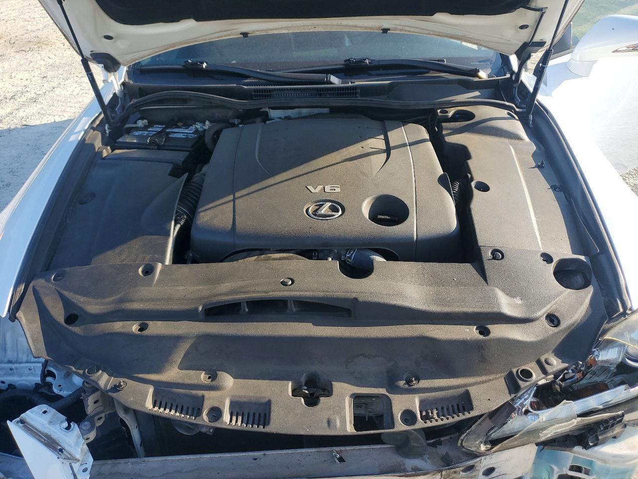 2013 Lexus Is 250 White vin: JTHFF2C28D2527648