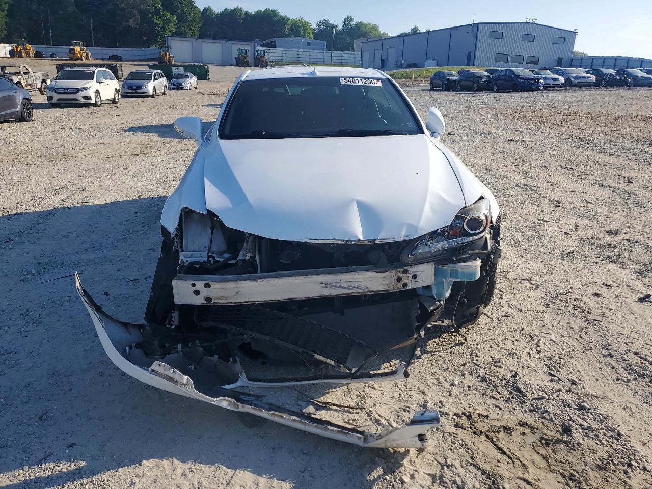 2013 Lexus Is 250 White vin: JTHFF2C28D2527648