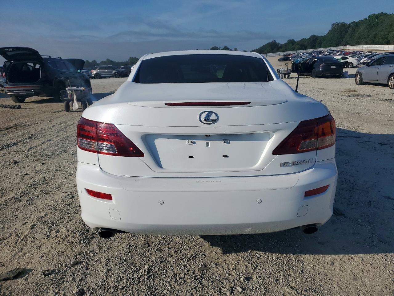 2013 Lexus Is 250 White vin: JTHFF2C28D2527648