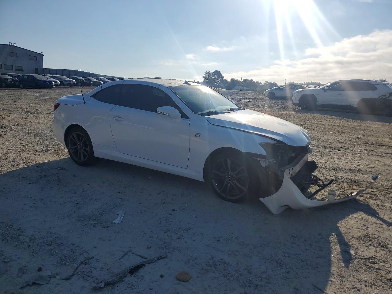 2013 Lexus Is 250 White vin: JTHFF2C28D2527648