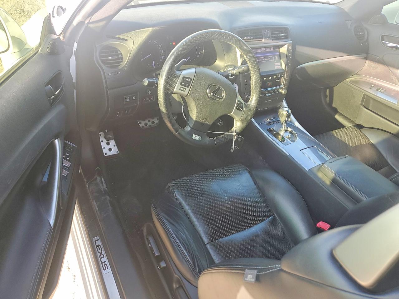 2013 Lexus Is 250 White vin: JTHFF2C28D2527648
