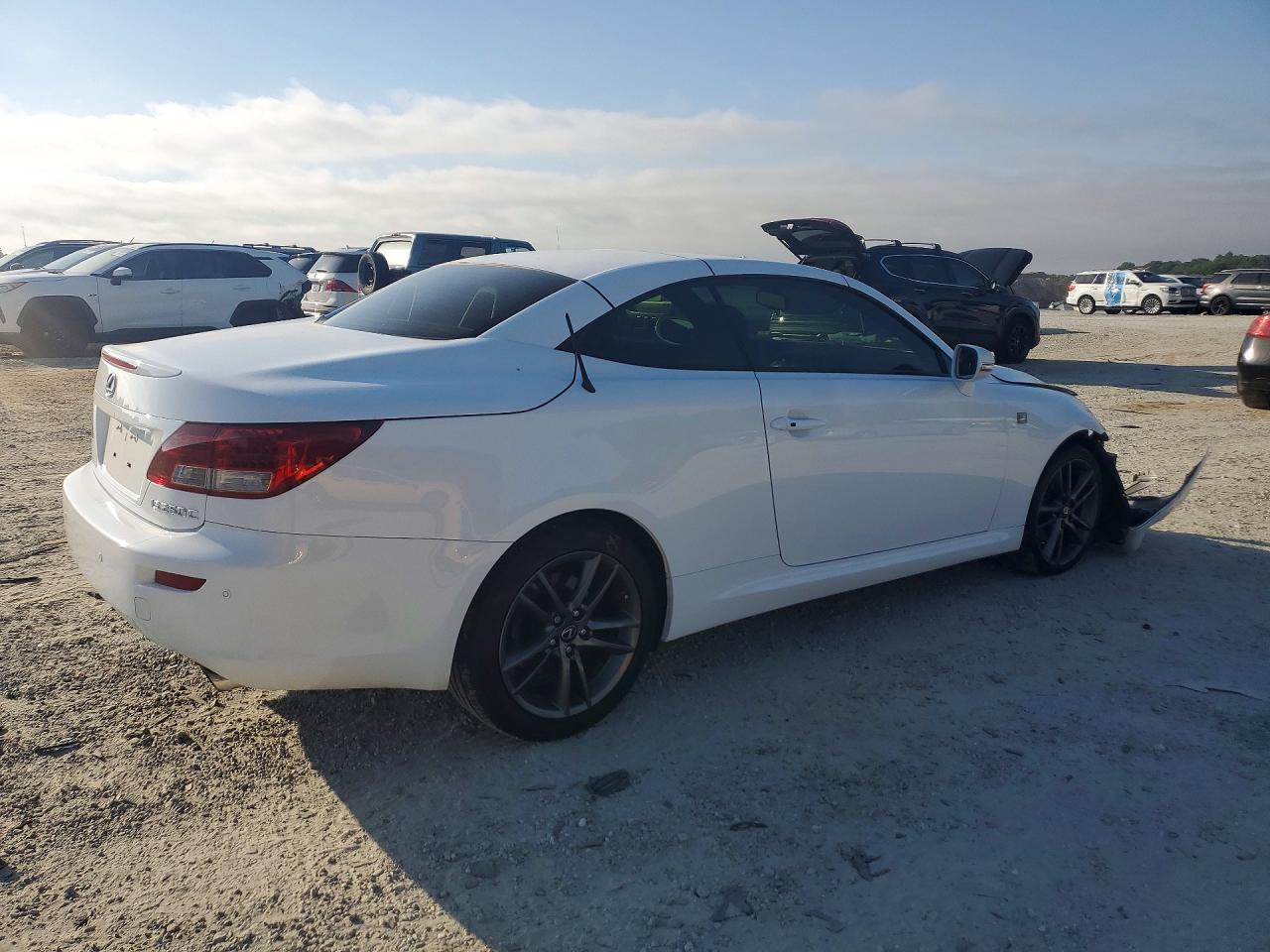2013 Lexus Is 250 White vin: JTHFF2C28D2527648
