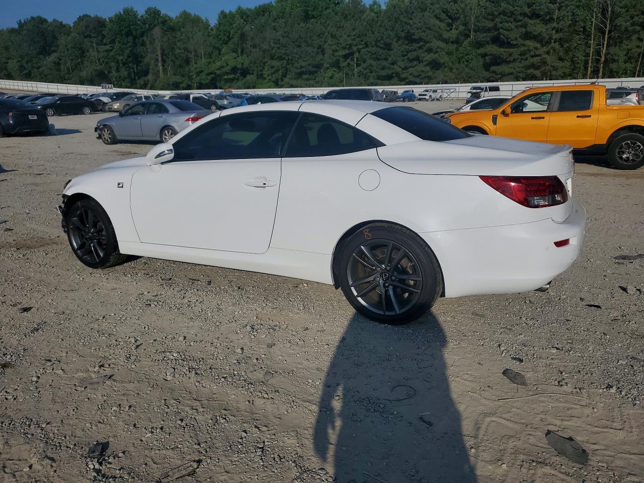 2013 Lexus Is 250 White vin: JTHFF2C28D2527648