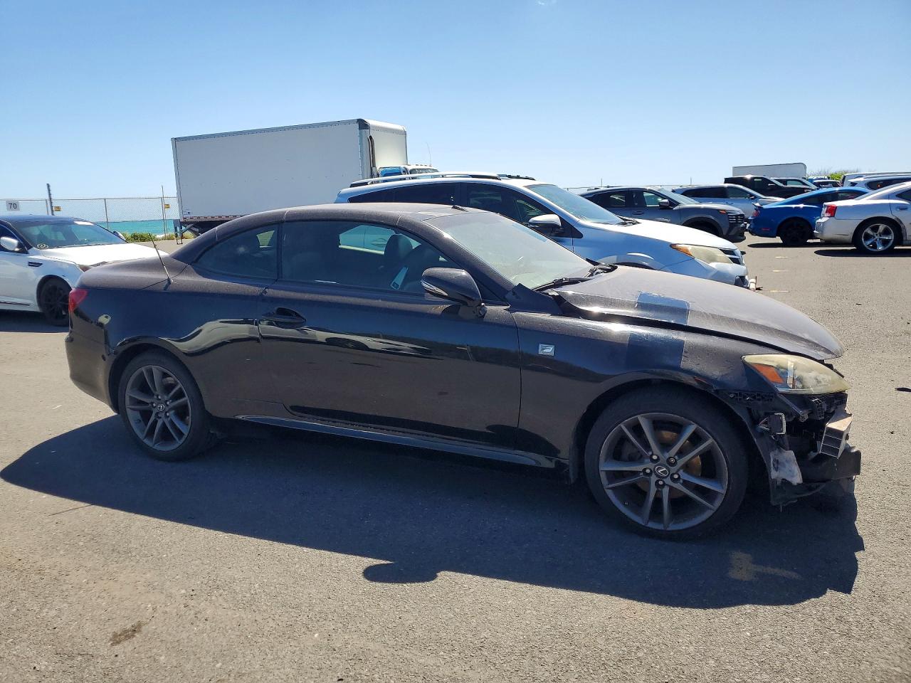 2014 Lexus Is 250 Black vin: JTHFF2C28E2531023