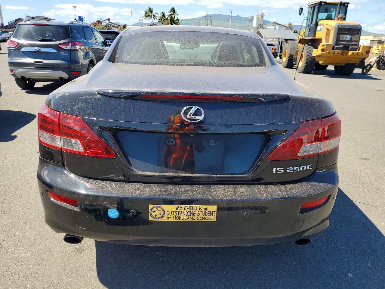 2014 Lexus Is 250 Black vin: JTHFF2C28E2531023