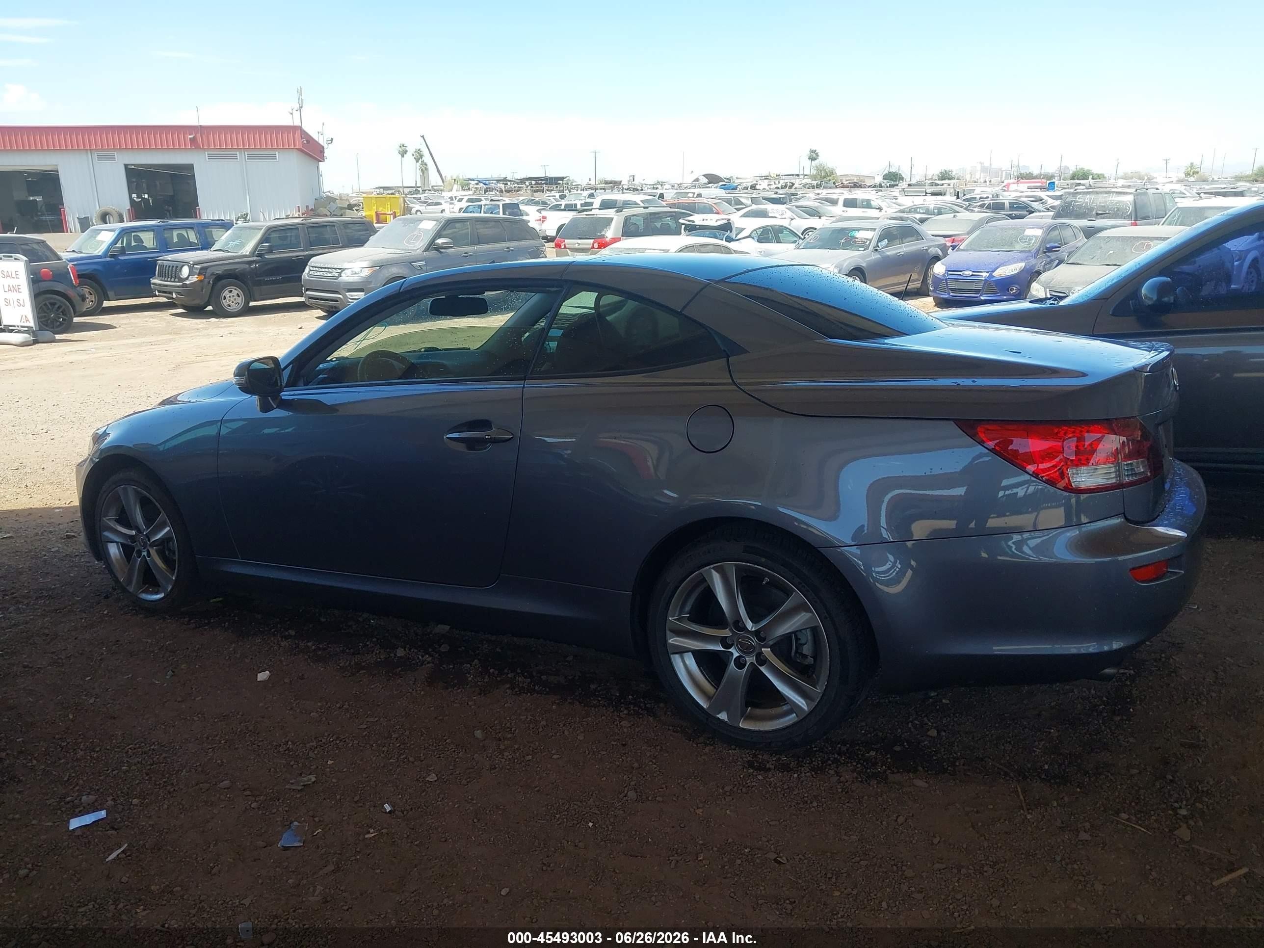 2015 Lexus Is 250c   Gray vin: JTHFF2C28F2533081