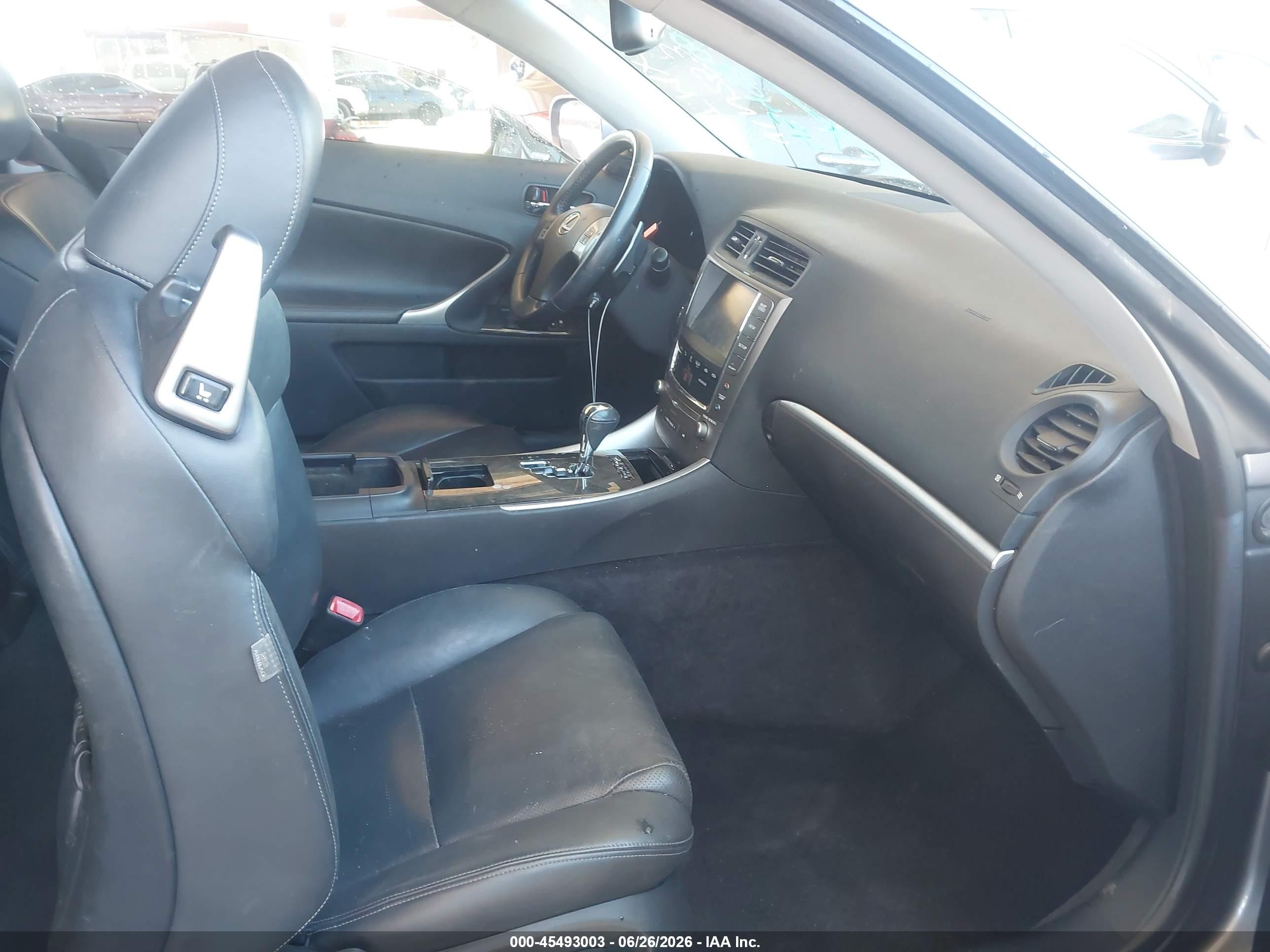 2015 Lexus Is 250c   Gray vin: JTHFF2C28F2533081