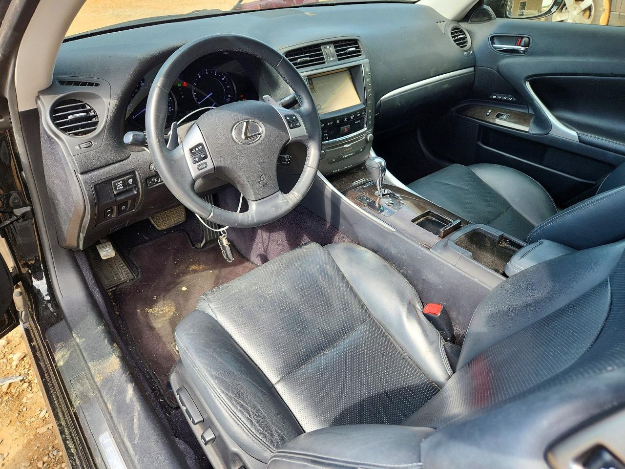2015 Lexus Is 250 Black vin: JTHFF2C28F2533534