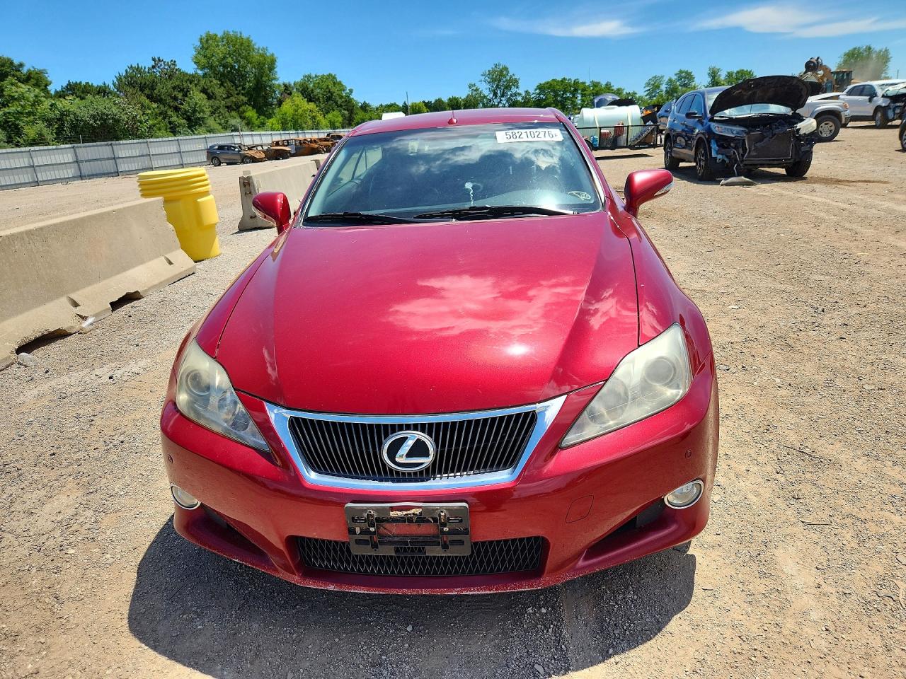 2010 Lexus Is 250 Burgundy vin: JTHFF2C29A2507517