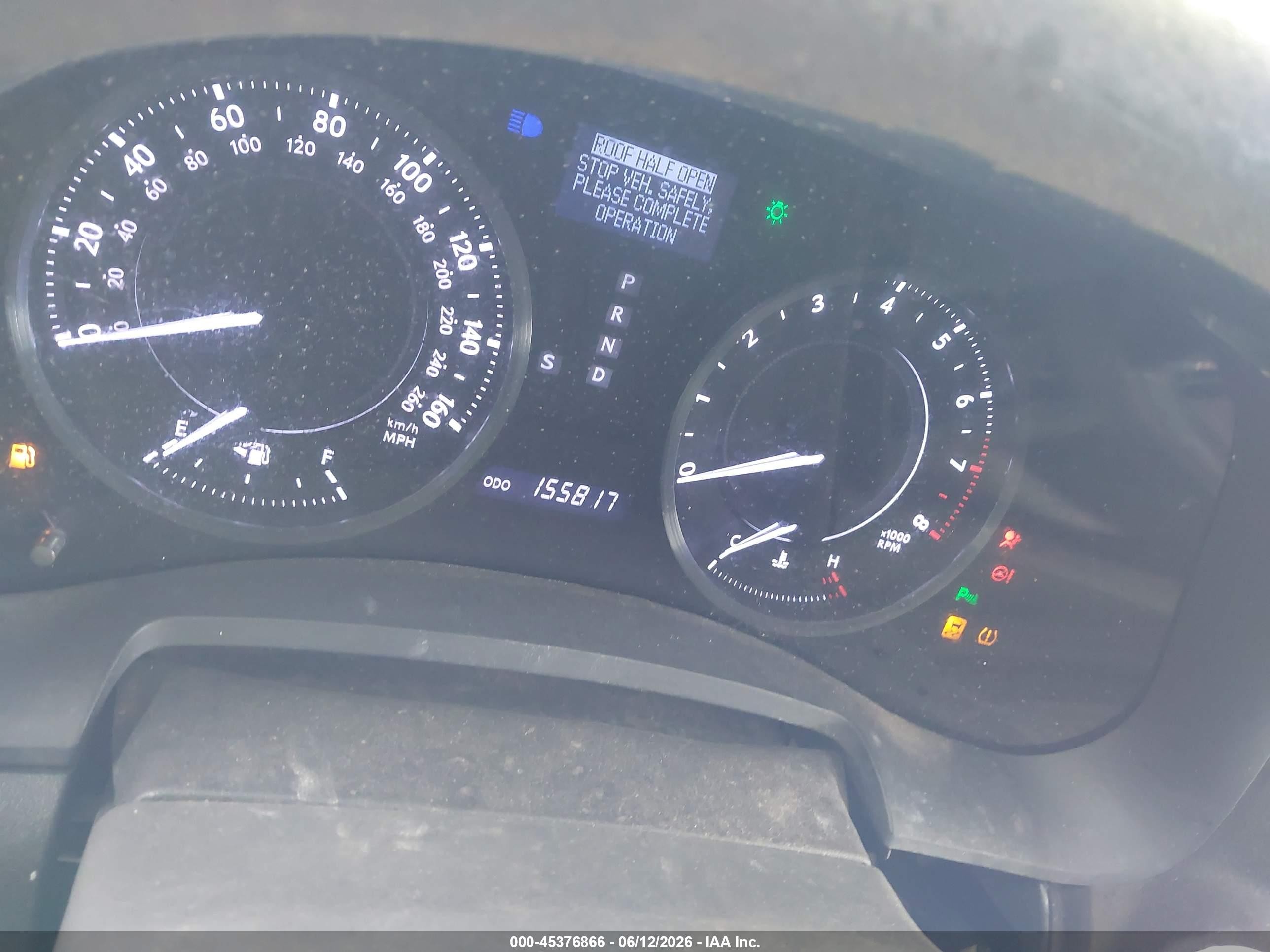 2011 Lexus Is 250c   Black vin: JTHFF2C29B2517594