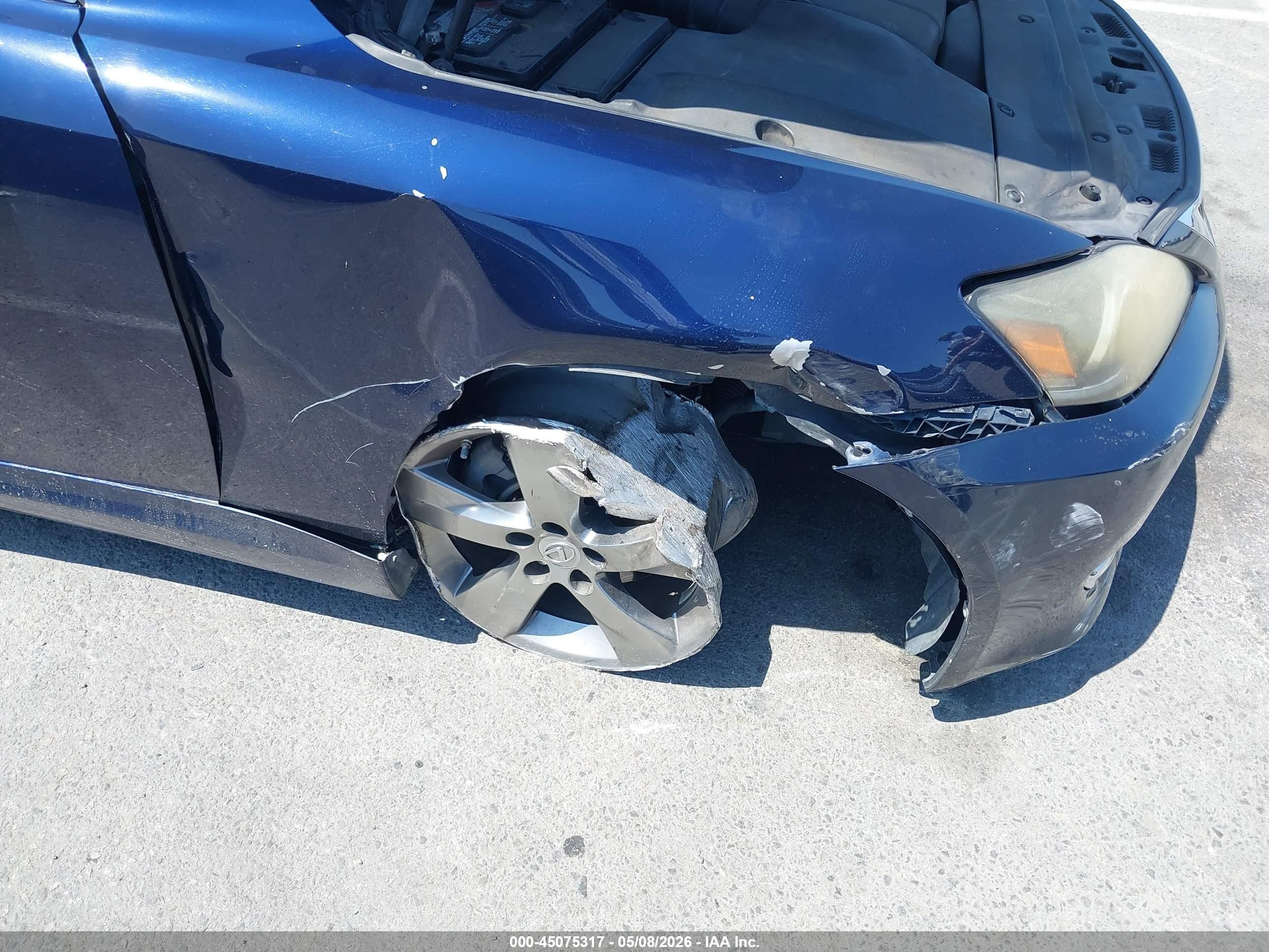 2011 Lexus Is 250c   Blue vin: JTHFF2C29B2518180