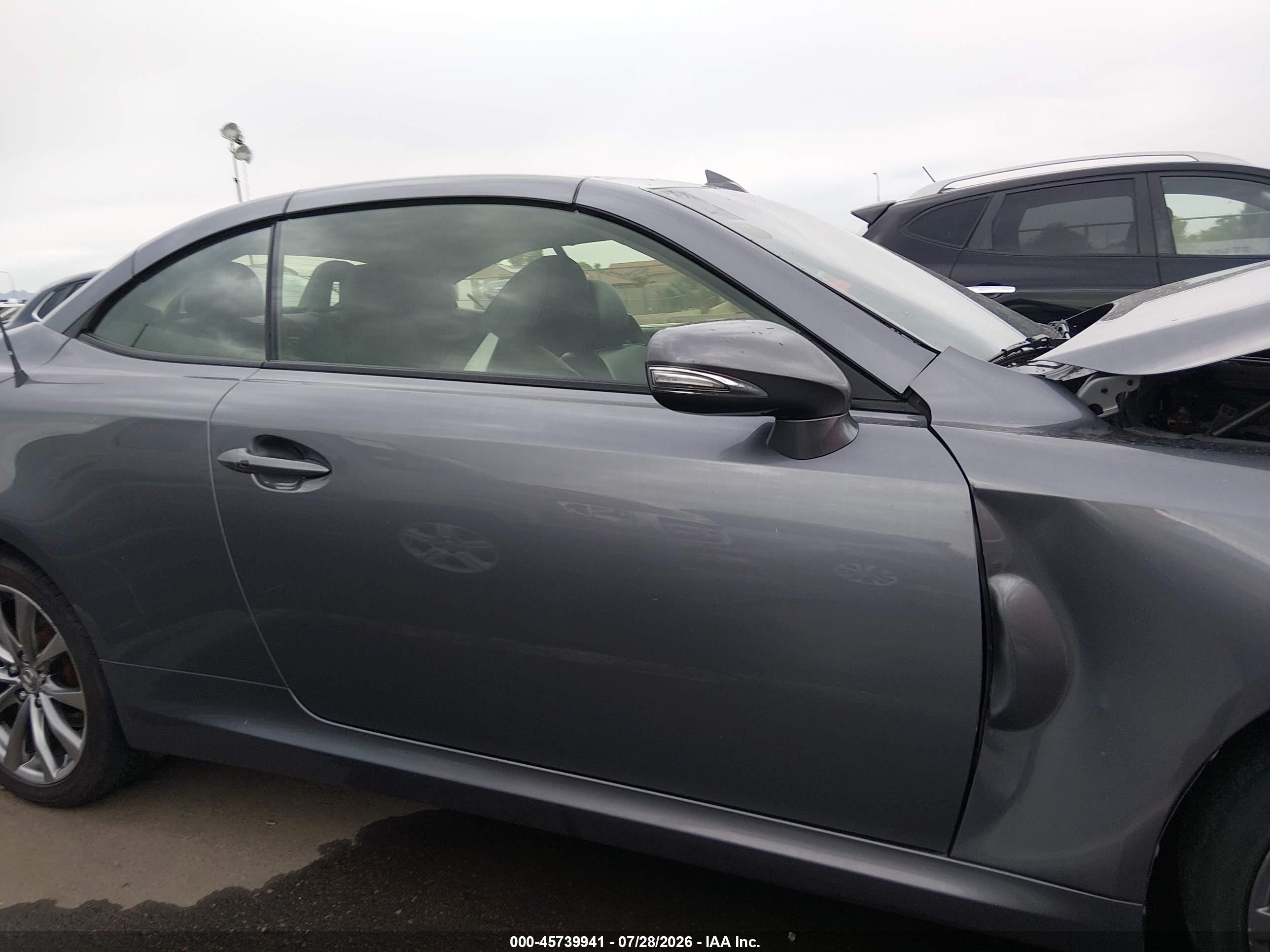 2013 Lexus Is 250c   Серый vin: JTHFF2C29D2527559