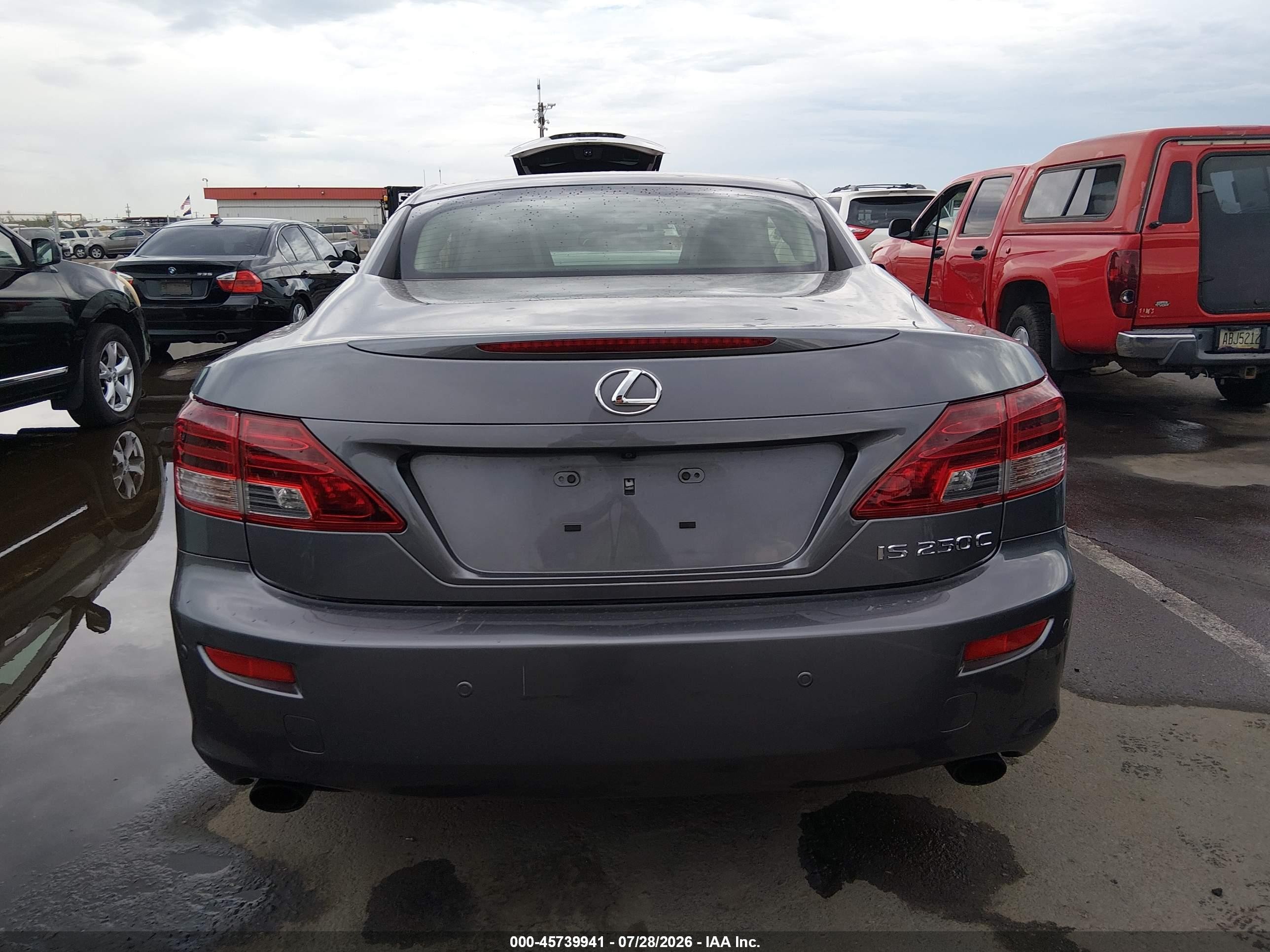 2013 Lexus Is 250c   Серый vin: JTHFF2C29D2527559