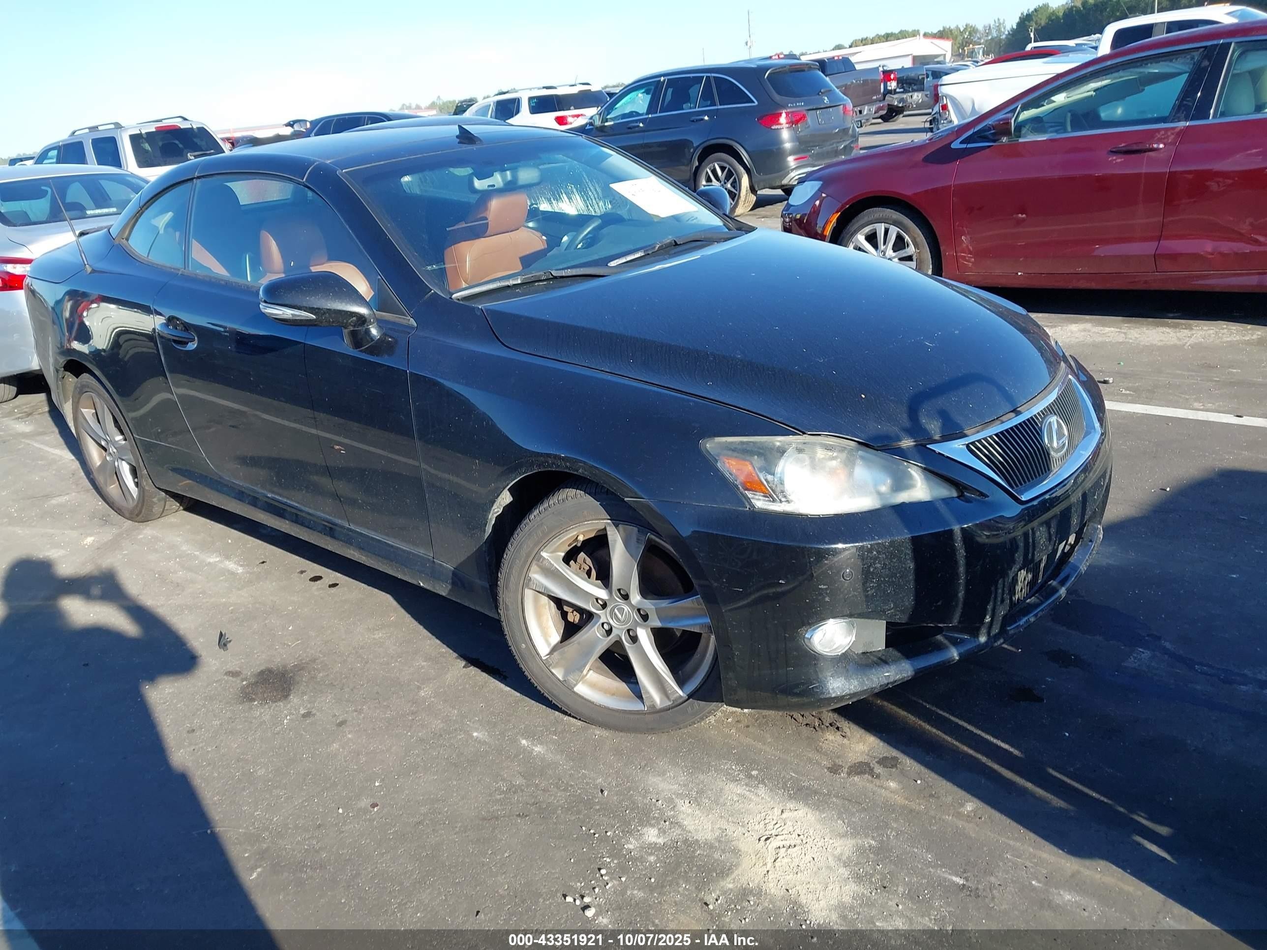 2015 Lexus Is 250c   Black vin: JTHFF2C29F2532439