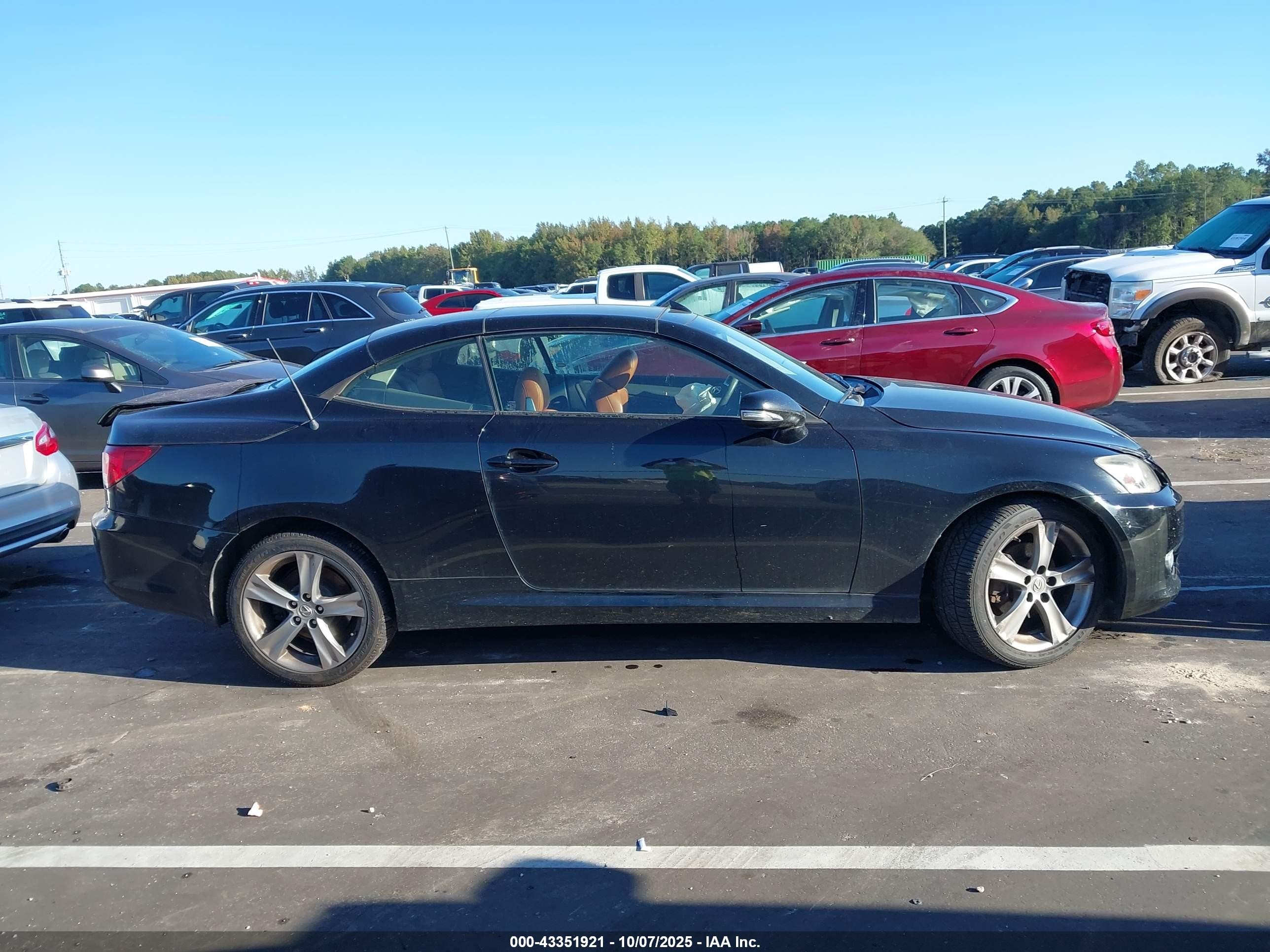 2015 Lexus Is 250c   Black vin: JTHFF2C29F2532439
