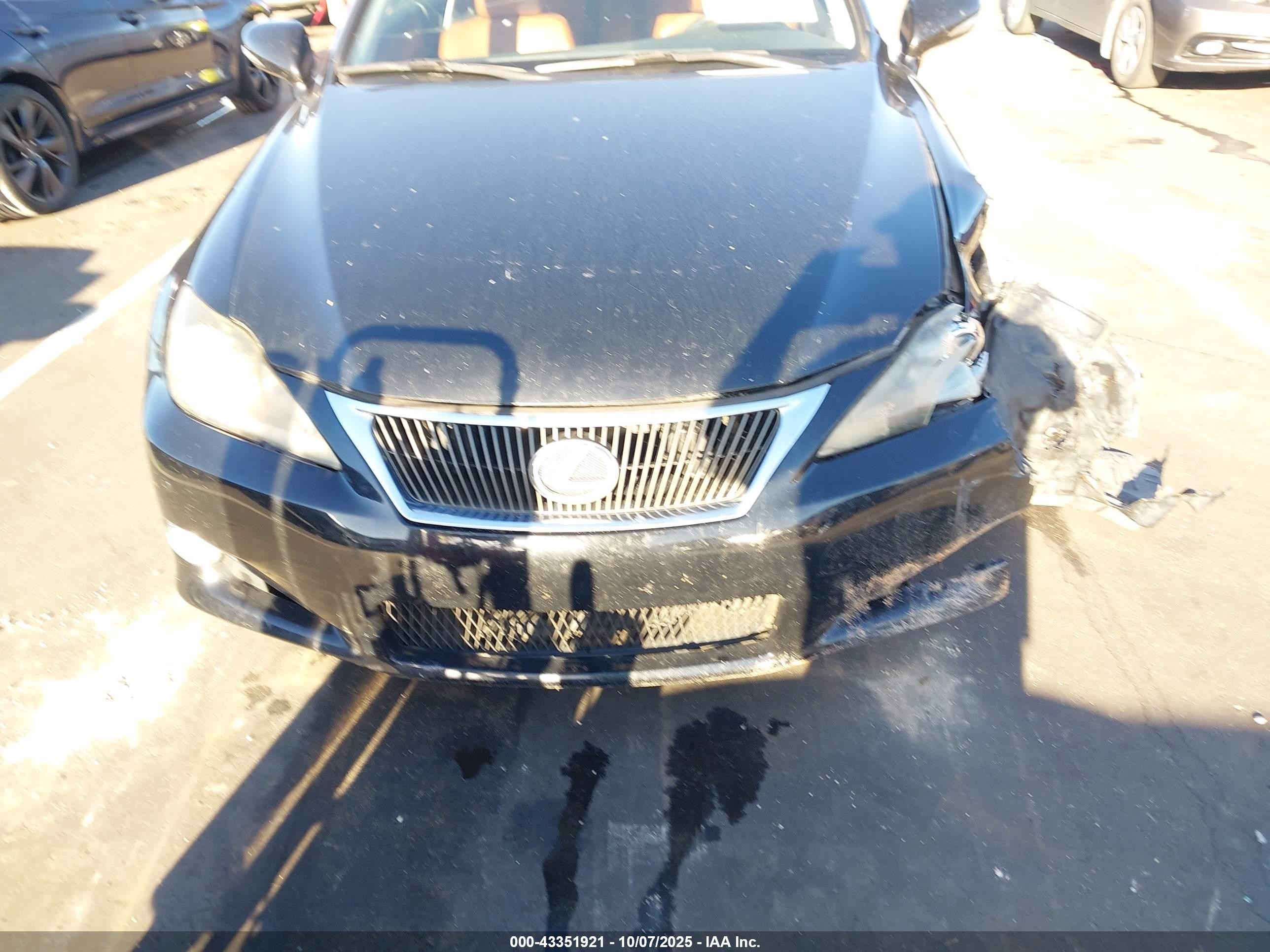 2015 Lexus Is 250c   Black vin: JTHFF2C29F2532439