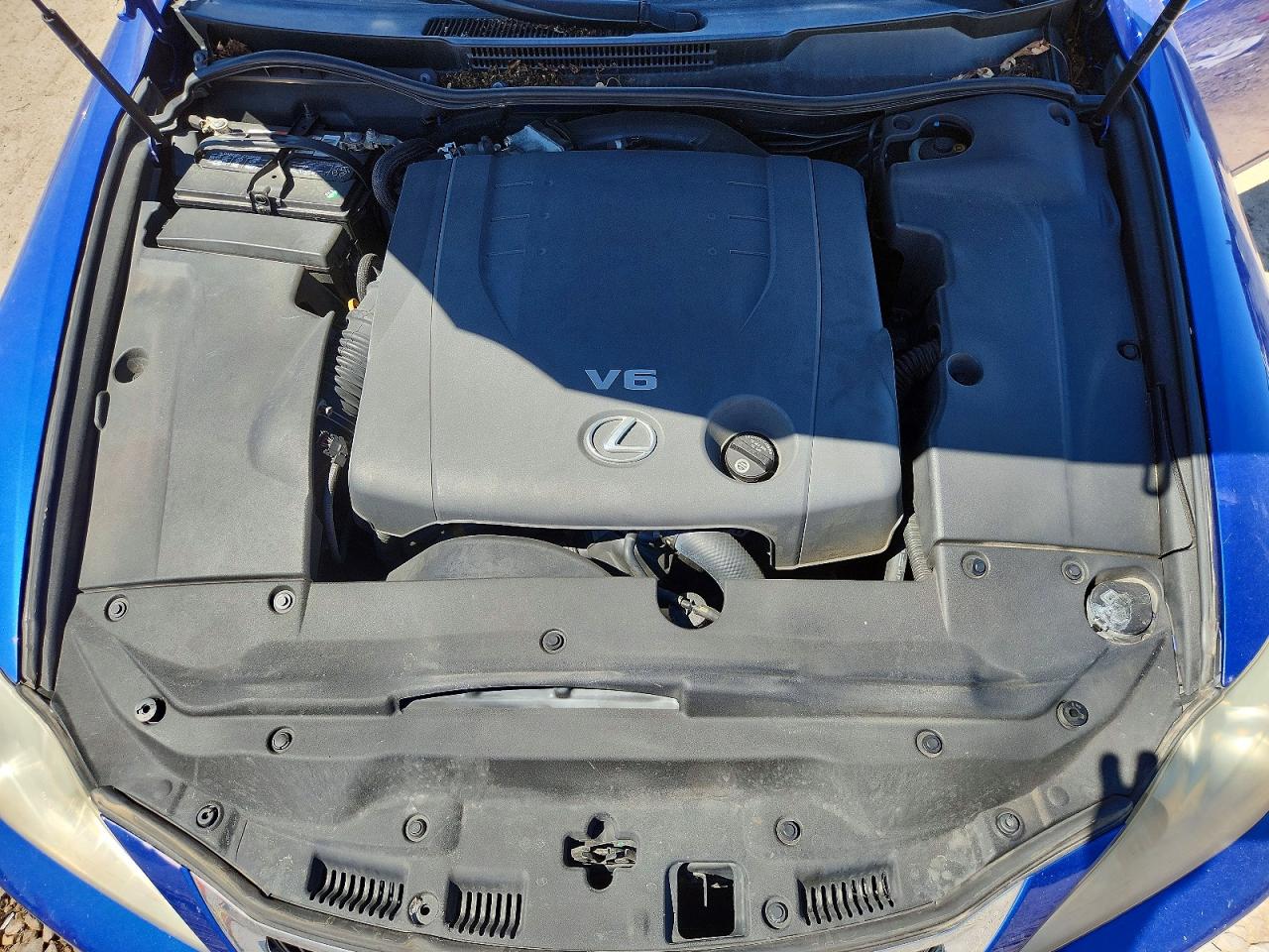 2010 Lexus Is 250 Blue vin: JTHFF2C2XA2502259