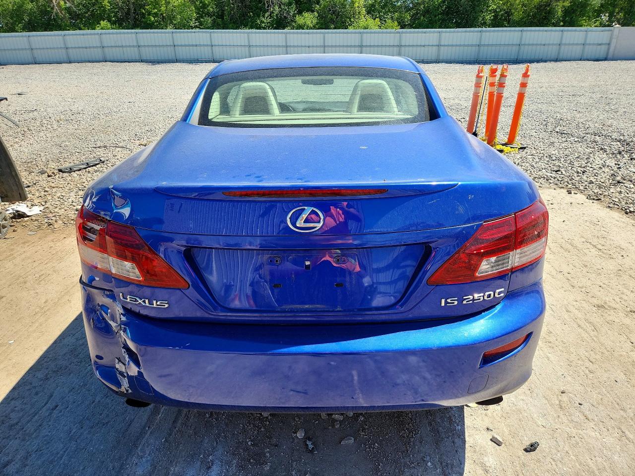 2010 Lexus Is 250 Blue vin: JTHFF2C2XA2502259