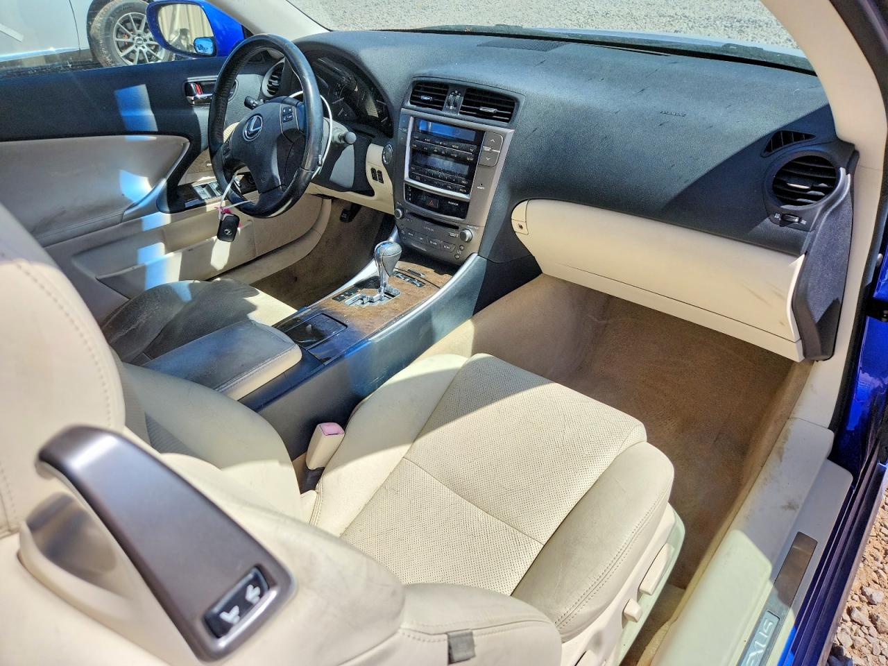 2010 Lexus Is 250 Blue vin: JTHFF2C2XA2502259