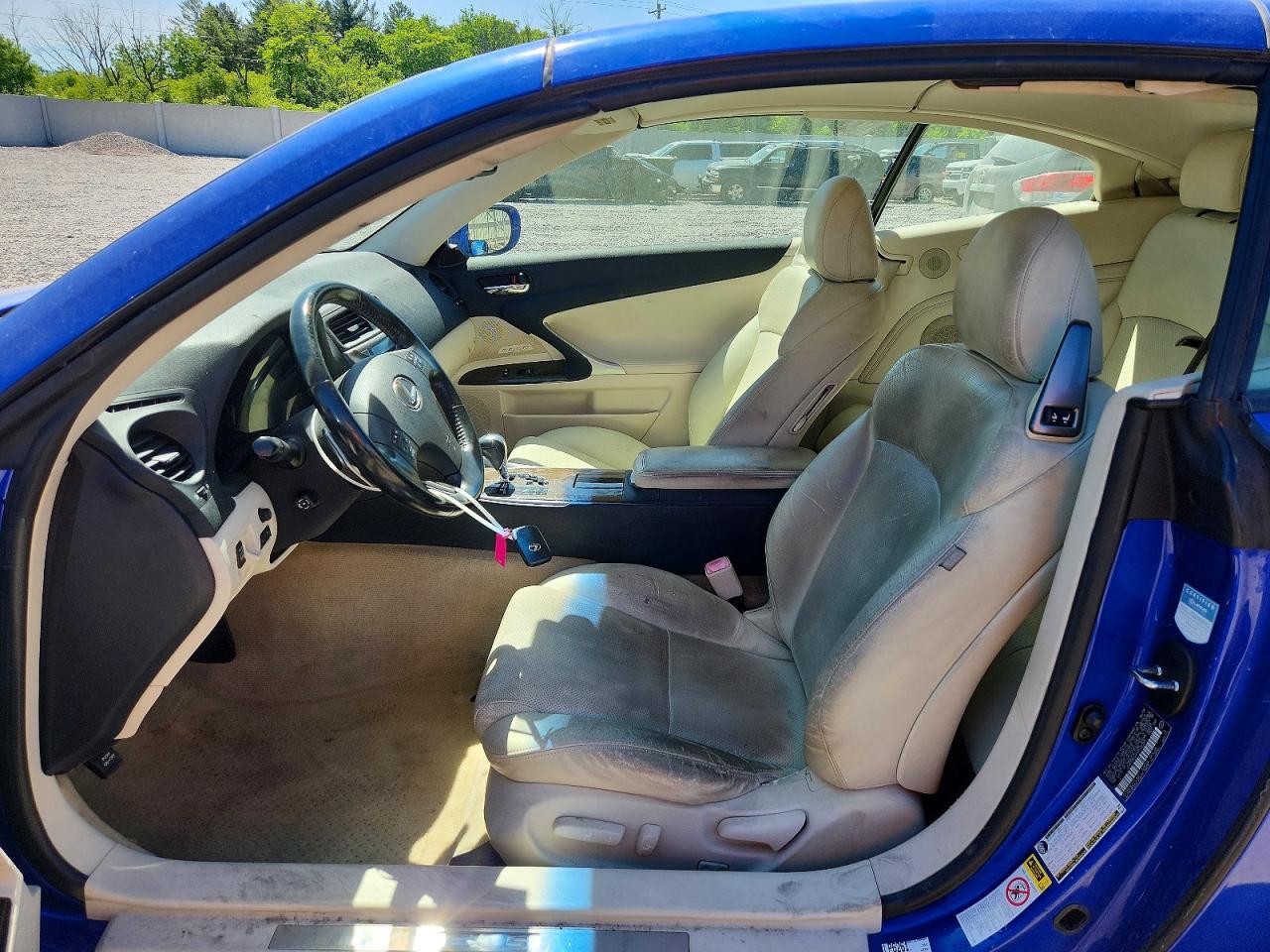 2010 Lexus Is 250 Blue vin: JTHFF2C2XA2502259