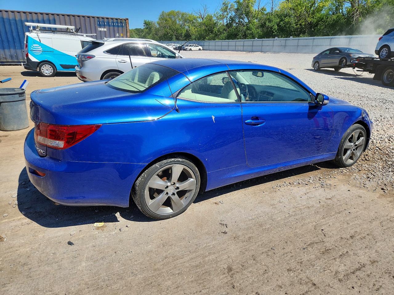 2010 Lexus Is 250 Blue vin: JTHFF2C2XA2502259