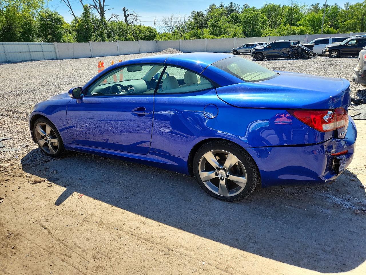 2010 Lexus Is 250 Blue vin: JTHFF2C2XA2502259