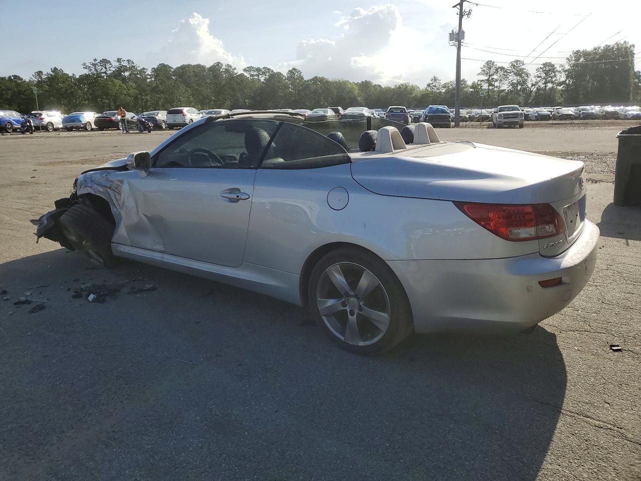 2010 Lexus Is 250 Silver vin: JTHFF2C2XA2510751
