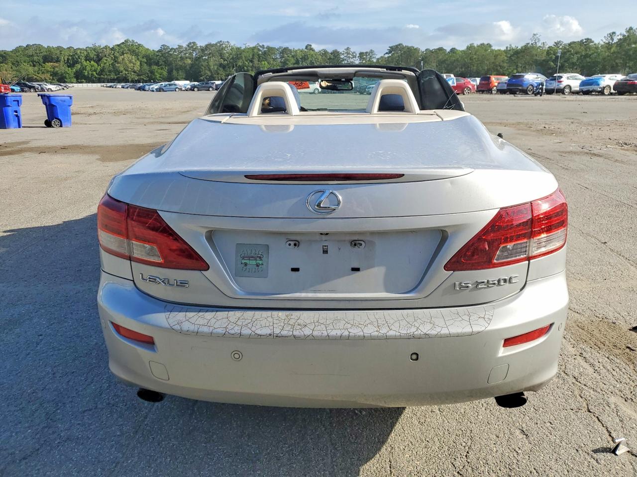 2010 Lexus Is 250 Silver vin: JTHFF2C2XA2510751