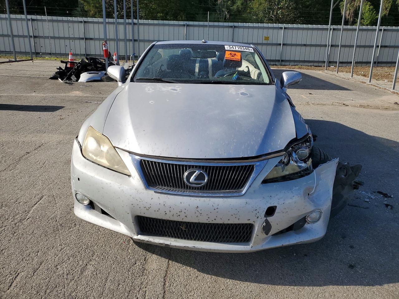2010 Lexus Is 250 Silver vin: JTHFF2C2XA2510751