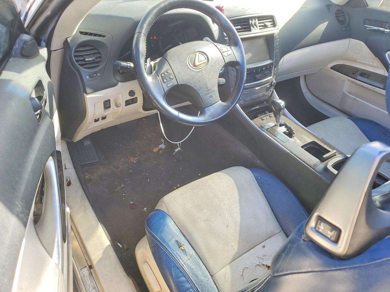 2010 Lexus Is 250 Silver vin: JTHFF2C2XA2510751