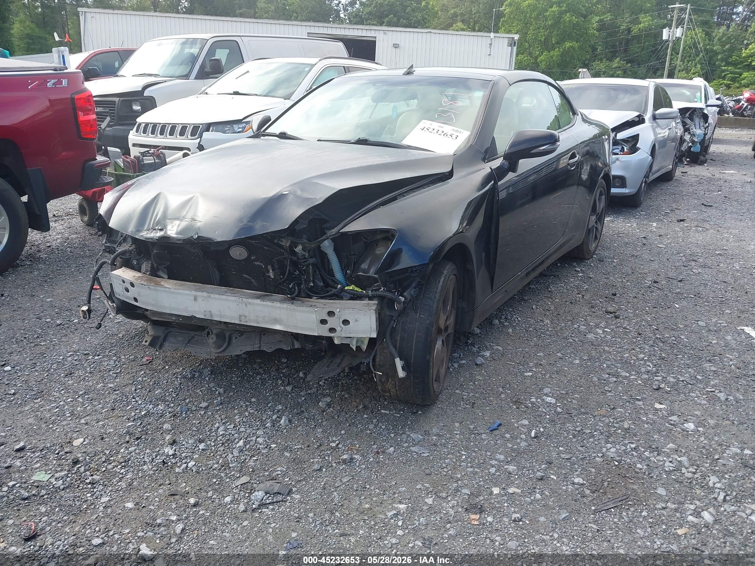 2010 Lexus Is 250c   Черный vin: JTHFF2C2XA2513181