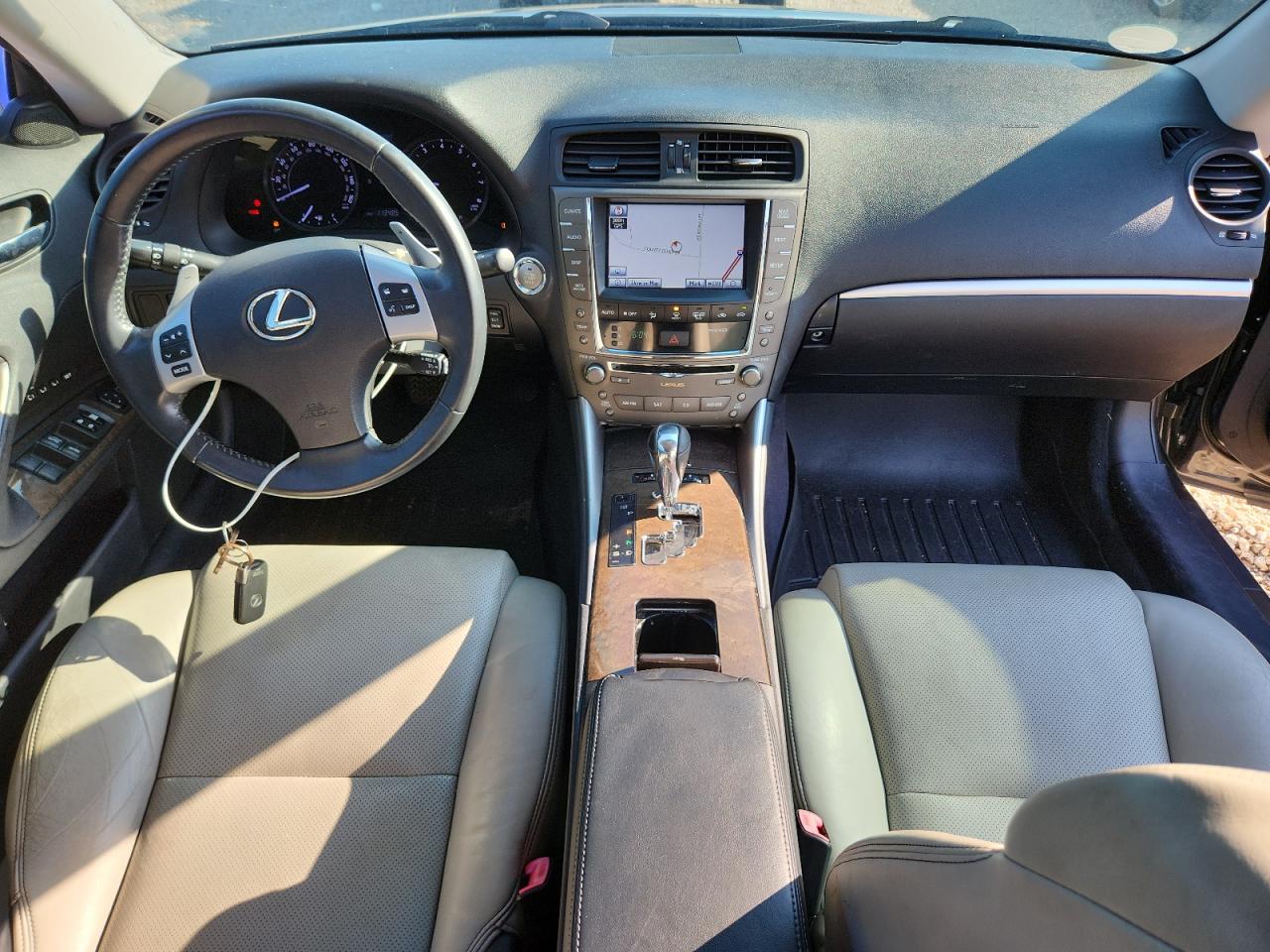 2011 Lexus Is 250 Black vin: JTHFF2C2XB2518849