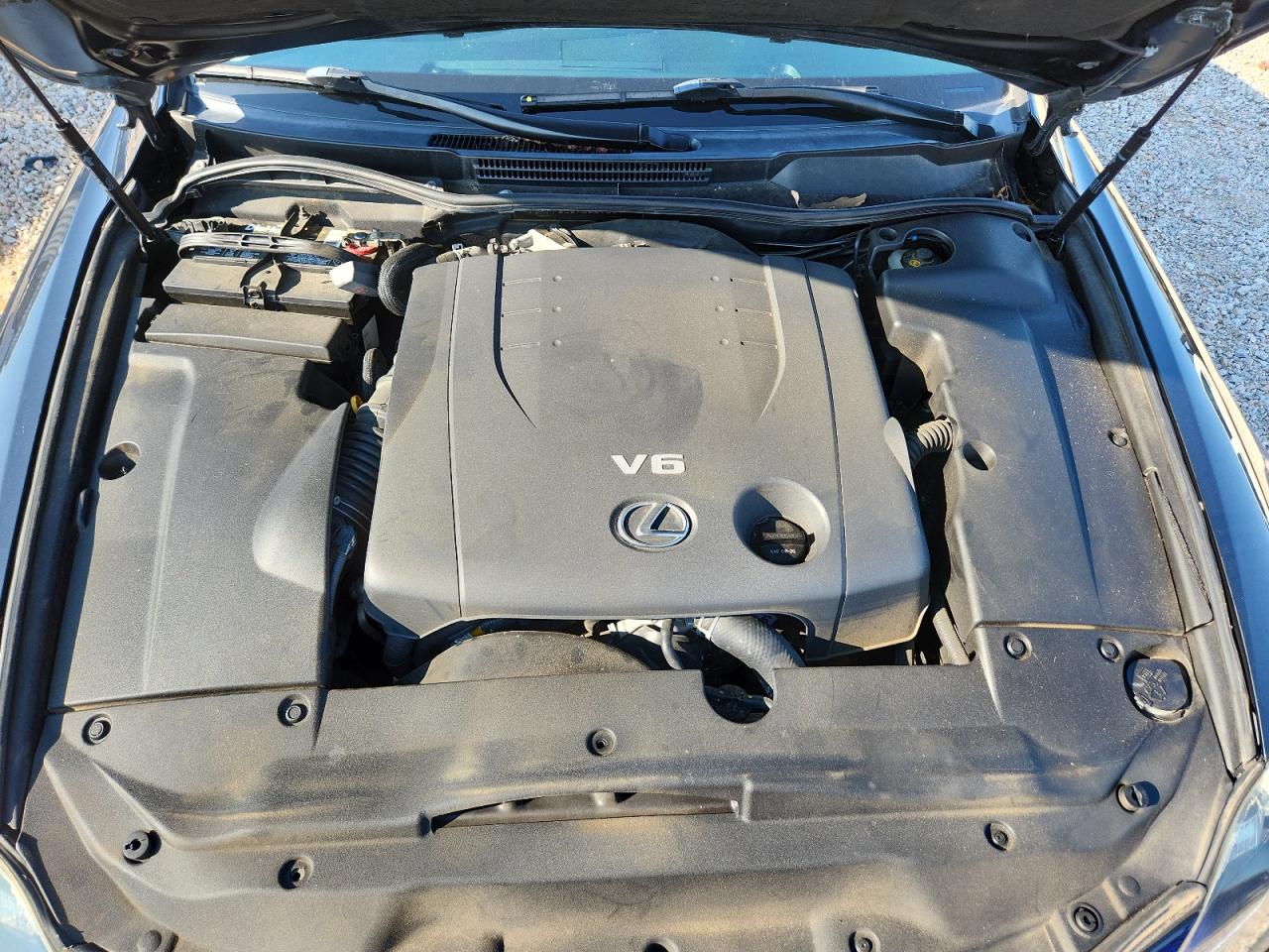 2011 Lexus Is 250 Black vin: JTHFF2C2XB2518849