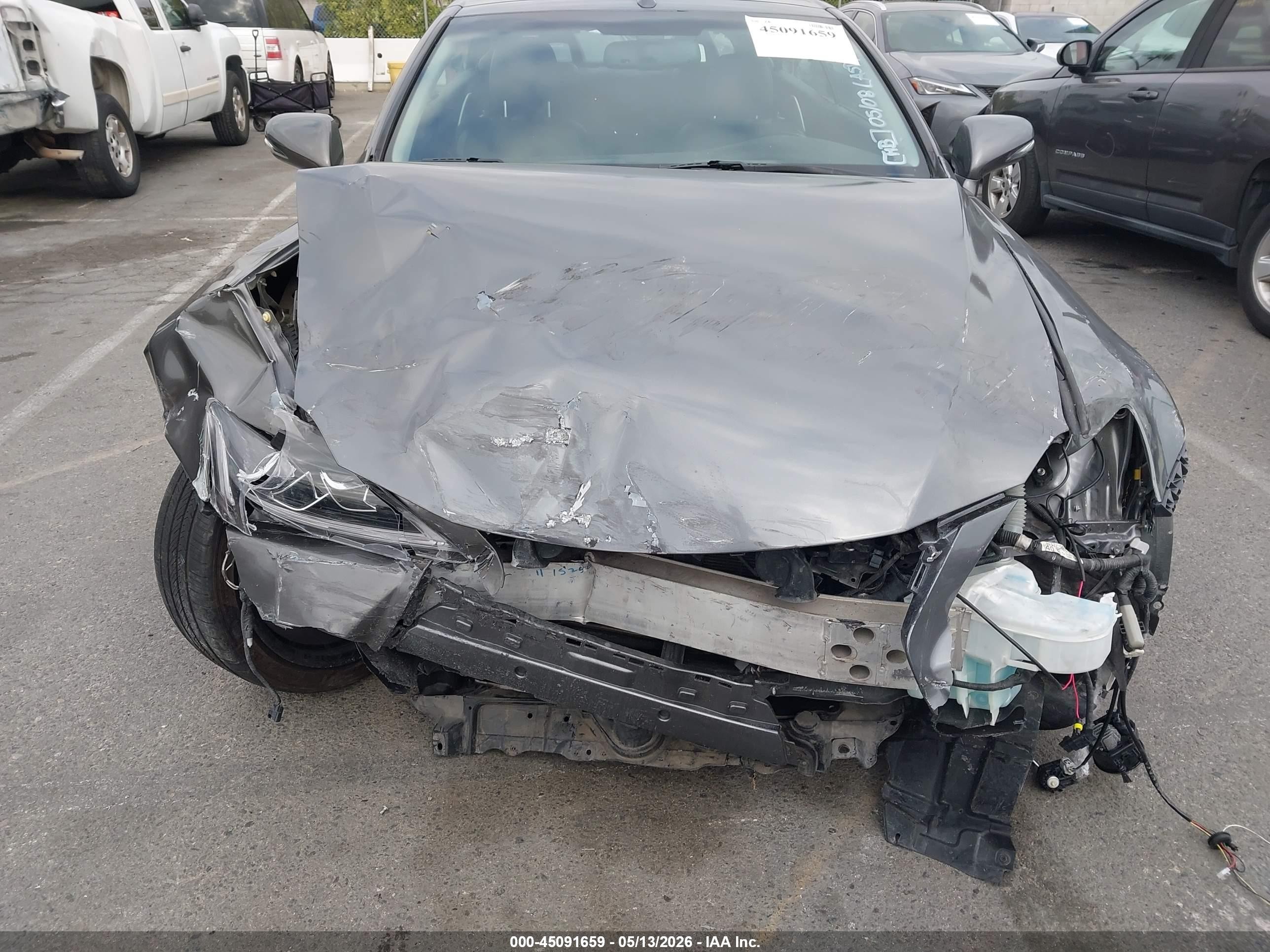 2015 Lexus Is 250c Gray vin: JTHFF2C2XF2532045