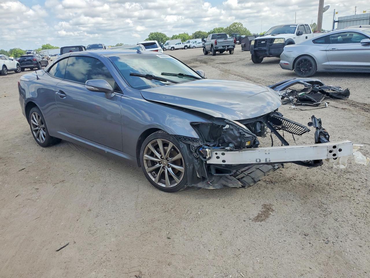 2015 Lexus Is 250 Gray vin: JTHFF2C2XF2532160