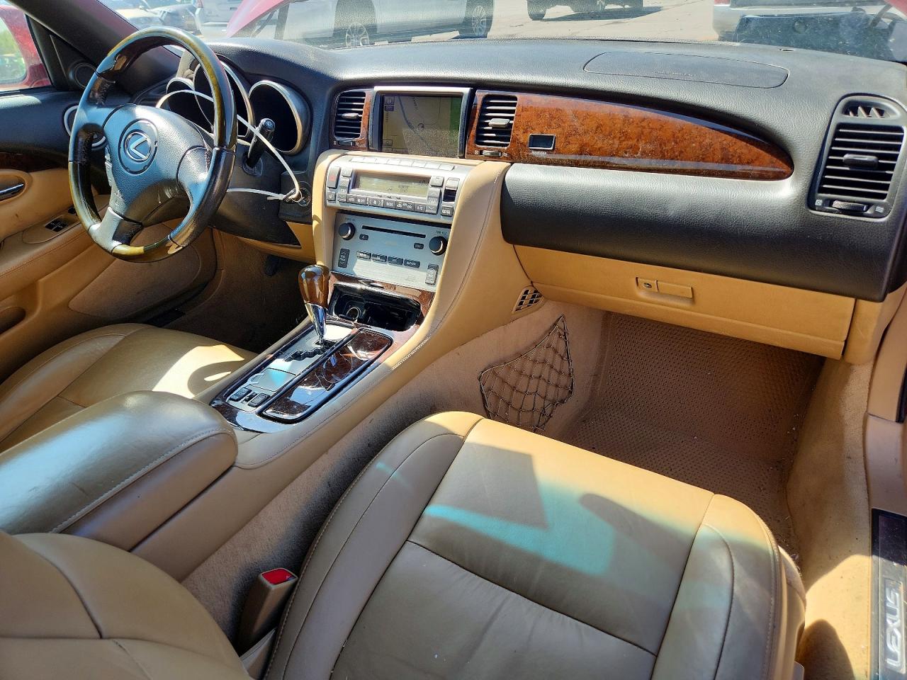 2010 Lexus Sc 430 Red vin: JTHFN2EY8A9021602