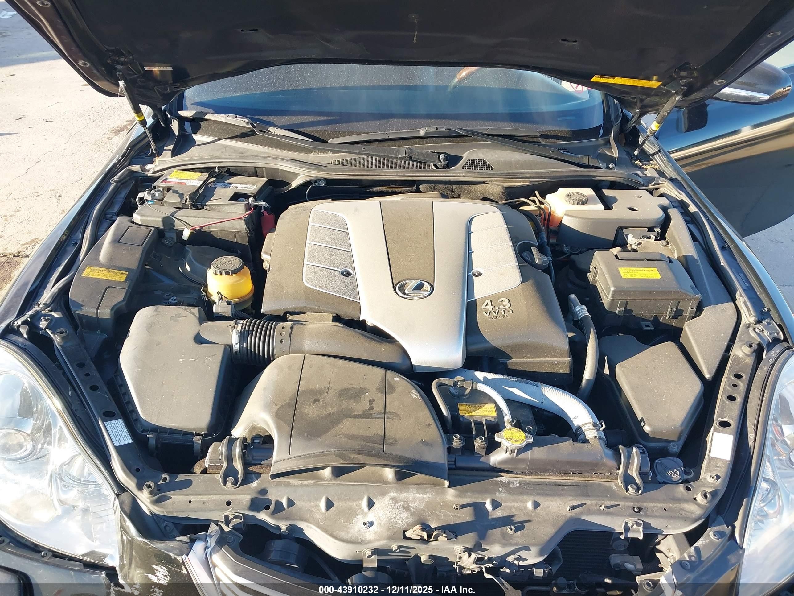 2008 Lexus Sc 430   Black vin: JTHFN45Y089020241
