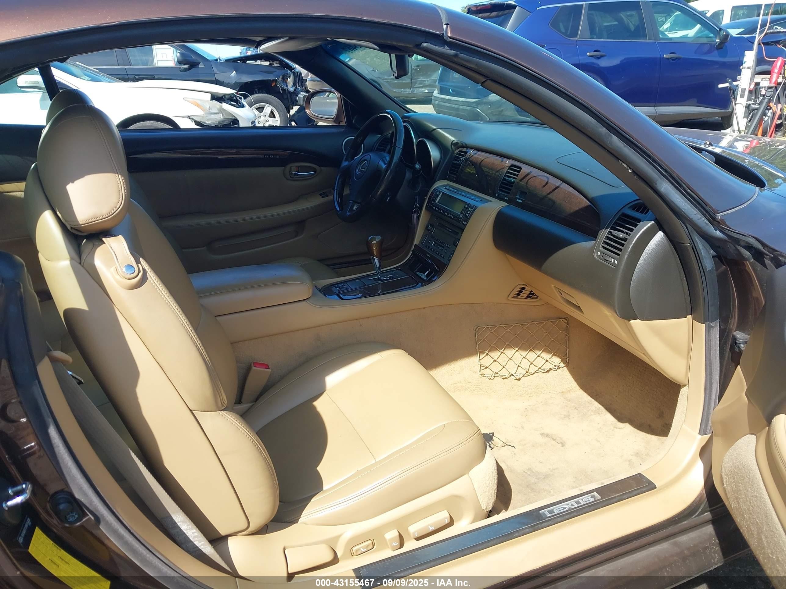 2008 Lexus Sc 430   Brown vin: JTHFN45Y189016408